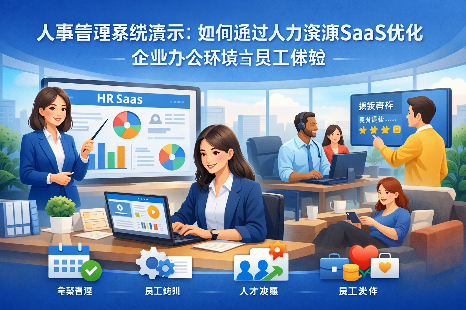人事管理系统演示：如何通过人力资源SaaS优化企业办公环境与员工体验