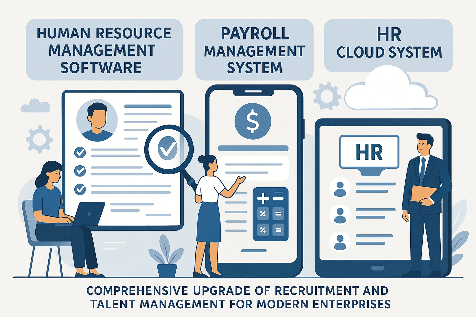 人事管理软件、薪资管理系统与人力资源云系统：现代企业招聘与人才管理的全面升级