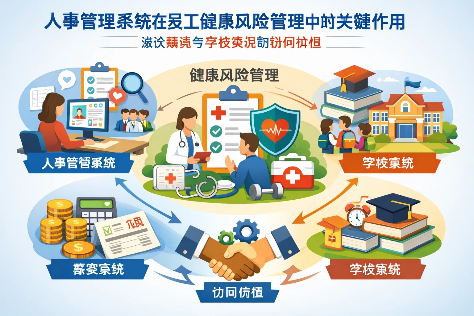 人事管理系统在员工健康风险管理中的关键作用——兼谈薪资与学校系统的协同价值
