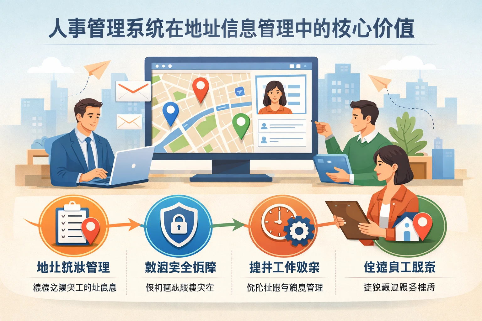 人事管理系统在地址信息管理中的核心价值