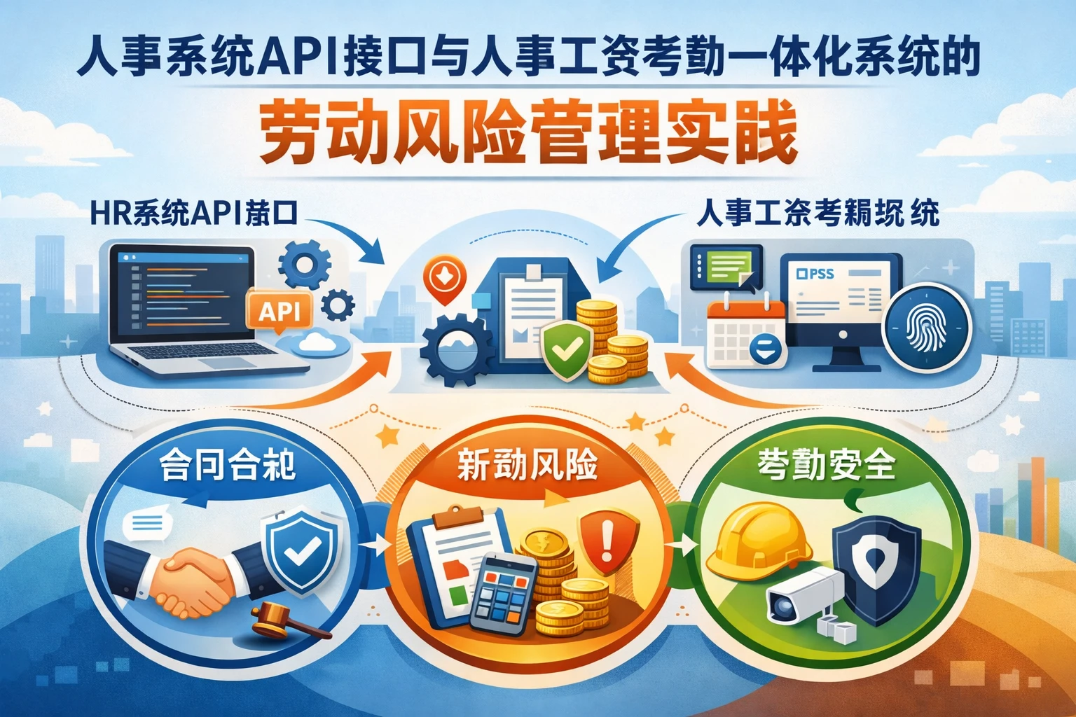 人事系统API接口与人事工资考勤一体化系统的劳动风险管理实践