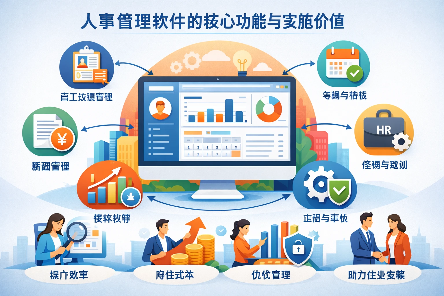 人事管理软件的核心功能与实施价值