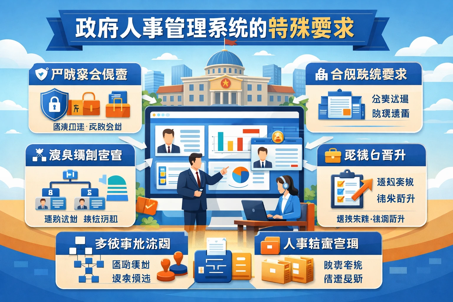 政府人事管理系统的特殊要求