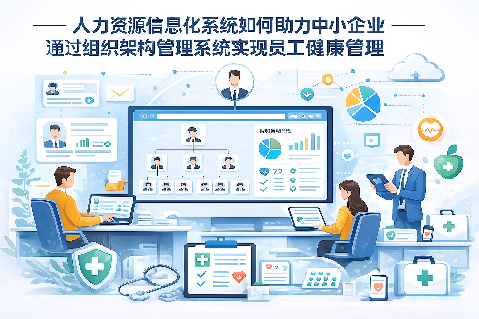 人力资源信息化系统如何助力中小企业通过组织架构管理系统实现员工健康管理