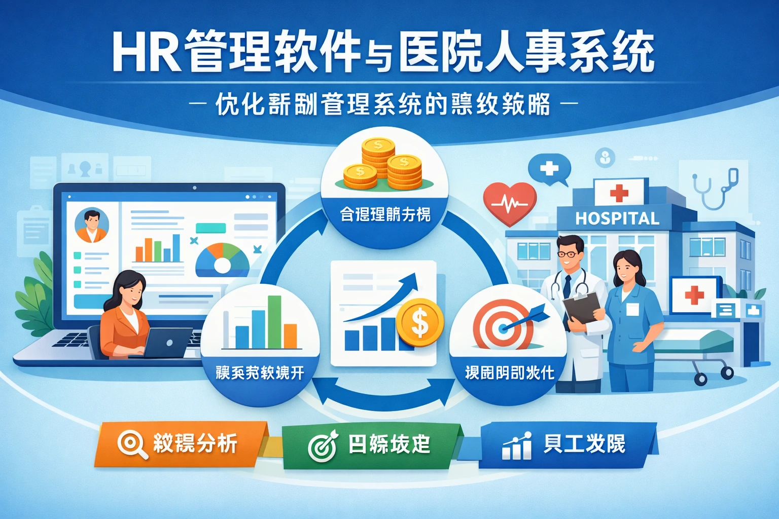 HR管理软件与医院人事系统:优化薪酬管理系统的绩效策略