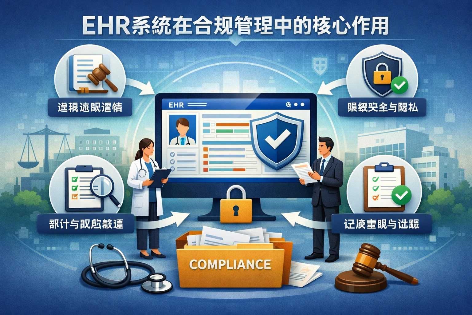 EHR系统在合规管理中的核心作用