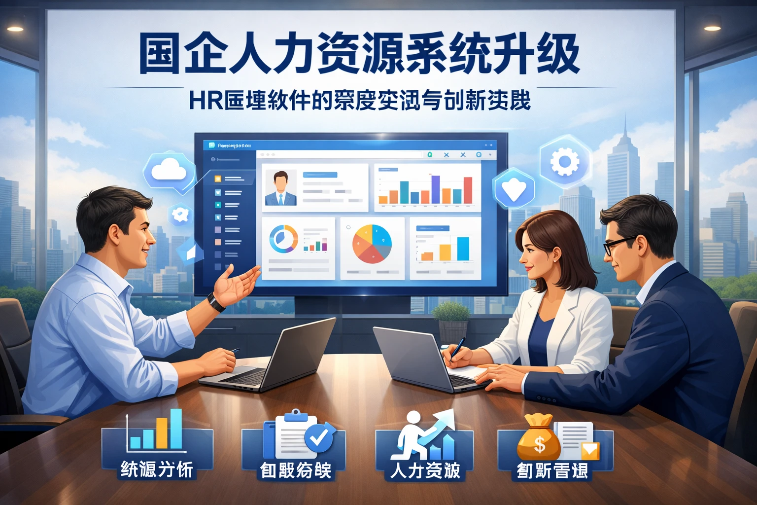 国企人力资源系统升级：HR管理软件的深度交流与创新实践