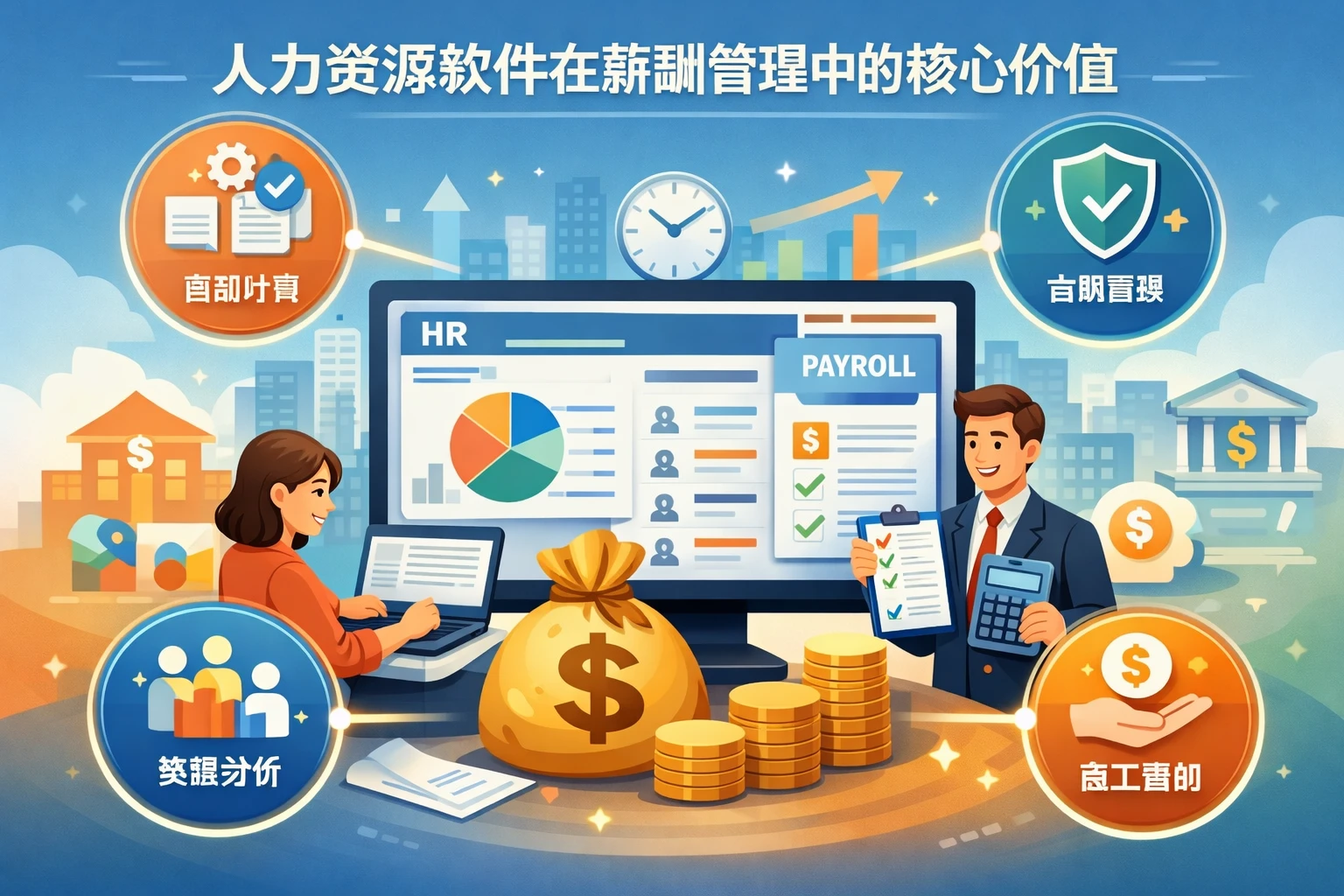 人力资源软件在薪酬管理中的核心价值