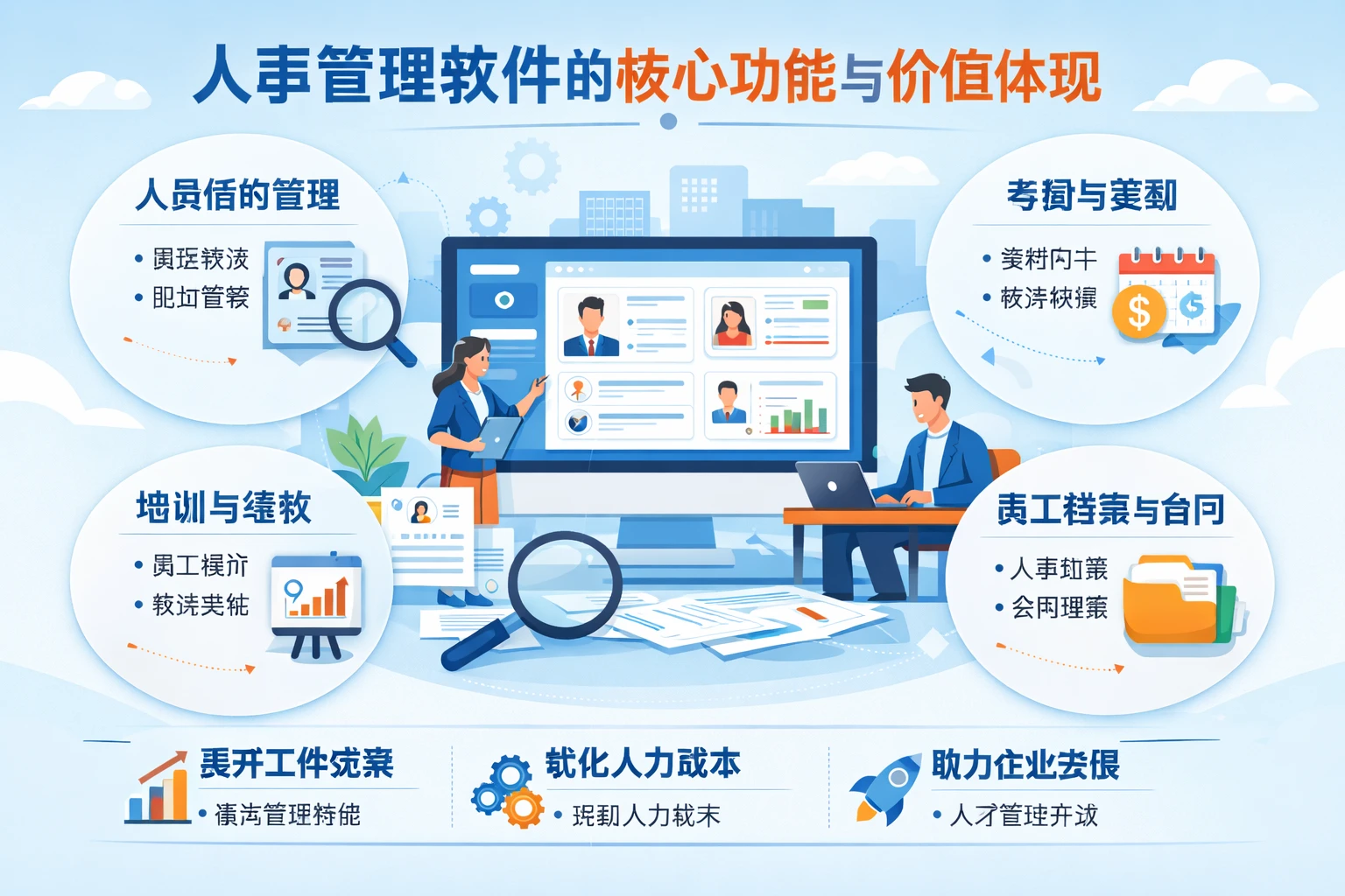 人事管理软件的核心功能与价值体现