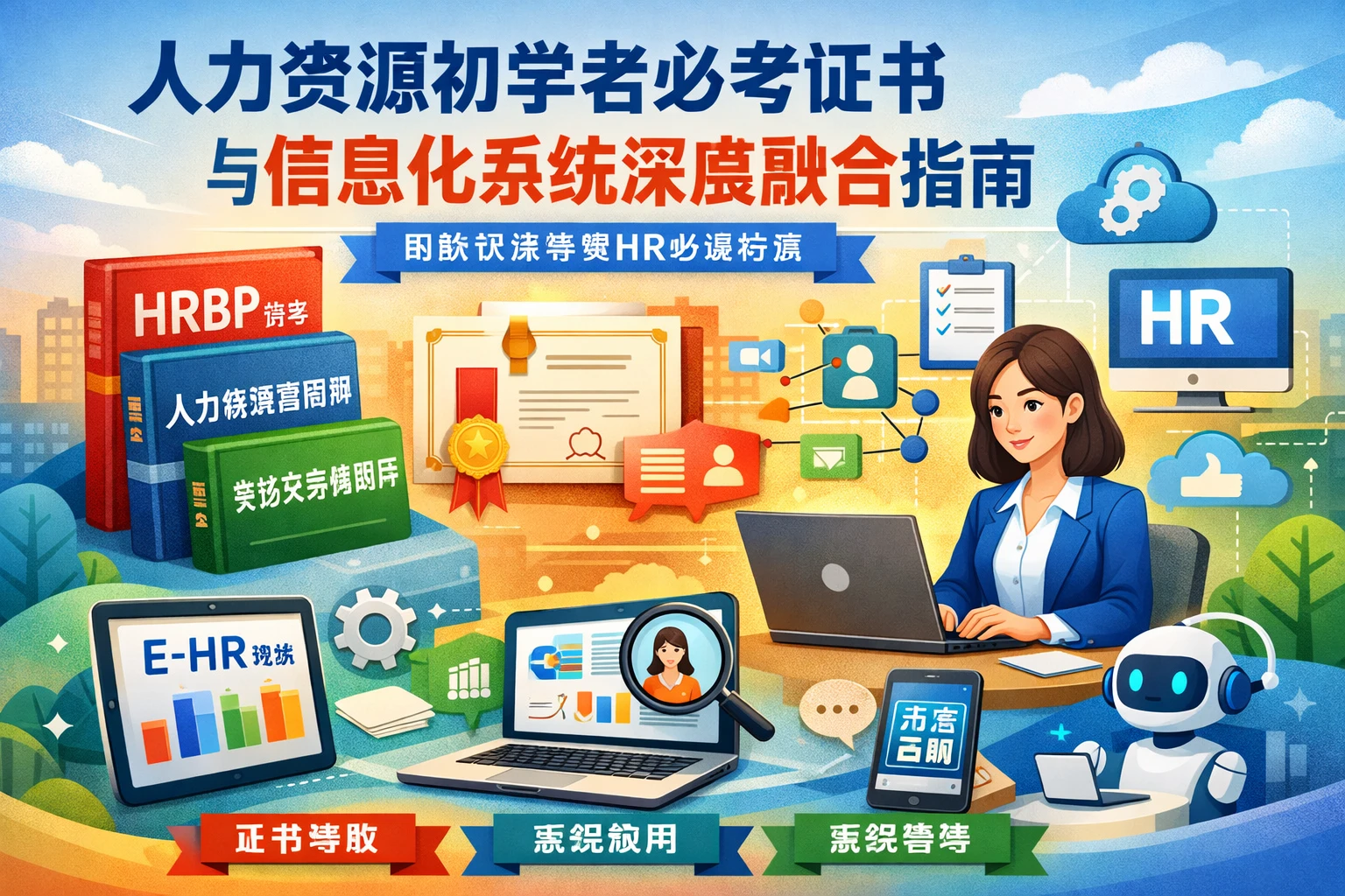 人力资源初学者必考证书与信息化系统深度融合指南