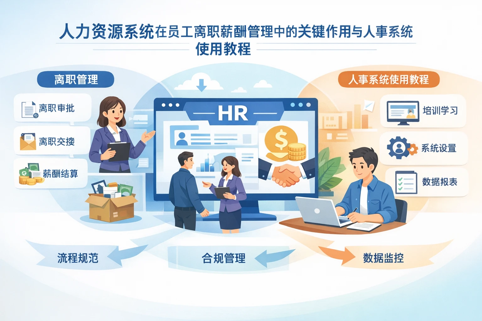 人力资源系统在员工离职薪酬管理中的关键作用与人事系统使用教程