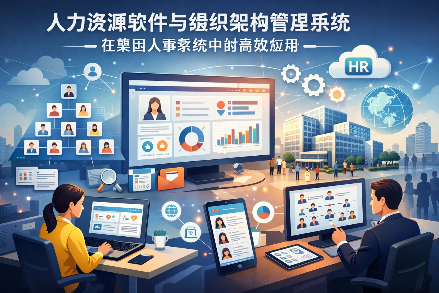 人力资源软件与组织架构管理系统在集团人事系统中的高效应用