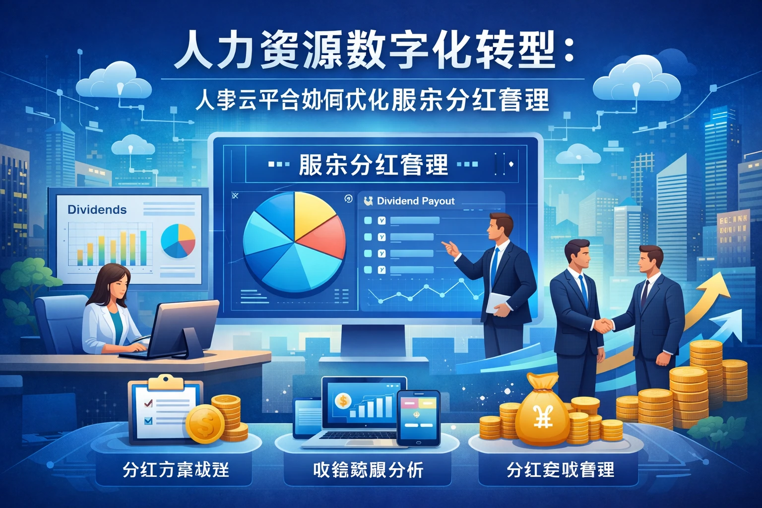 人力资源数字化转型：人事云平台如何优化股东分红管理