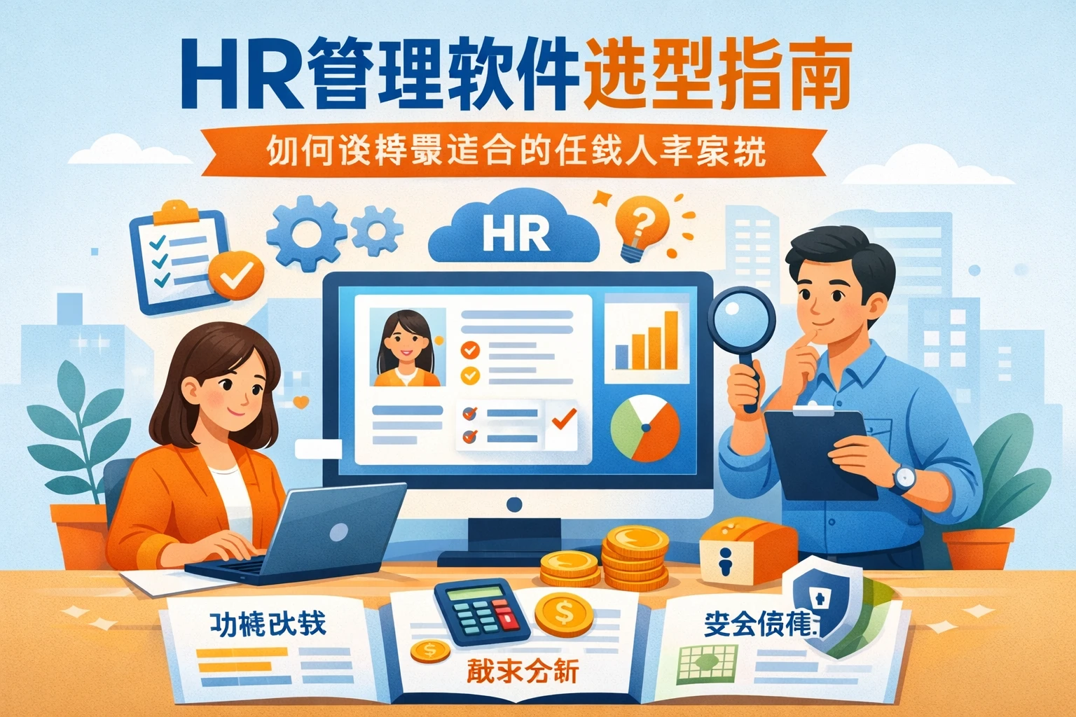 HR管理软件选型指南：如何选择最适合的在线人事系统