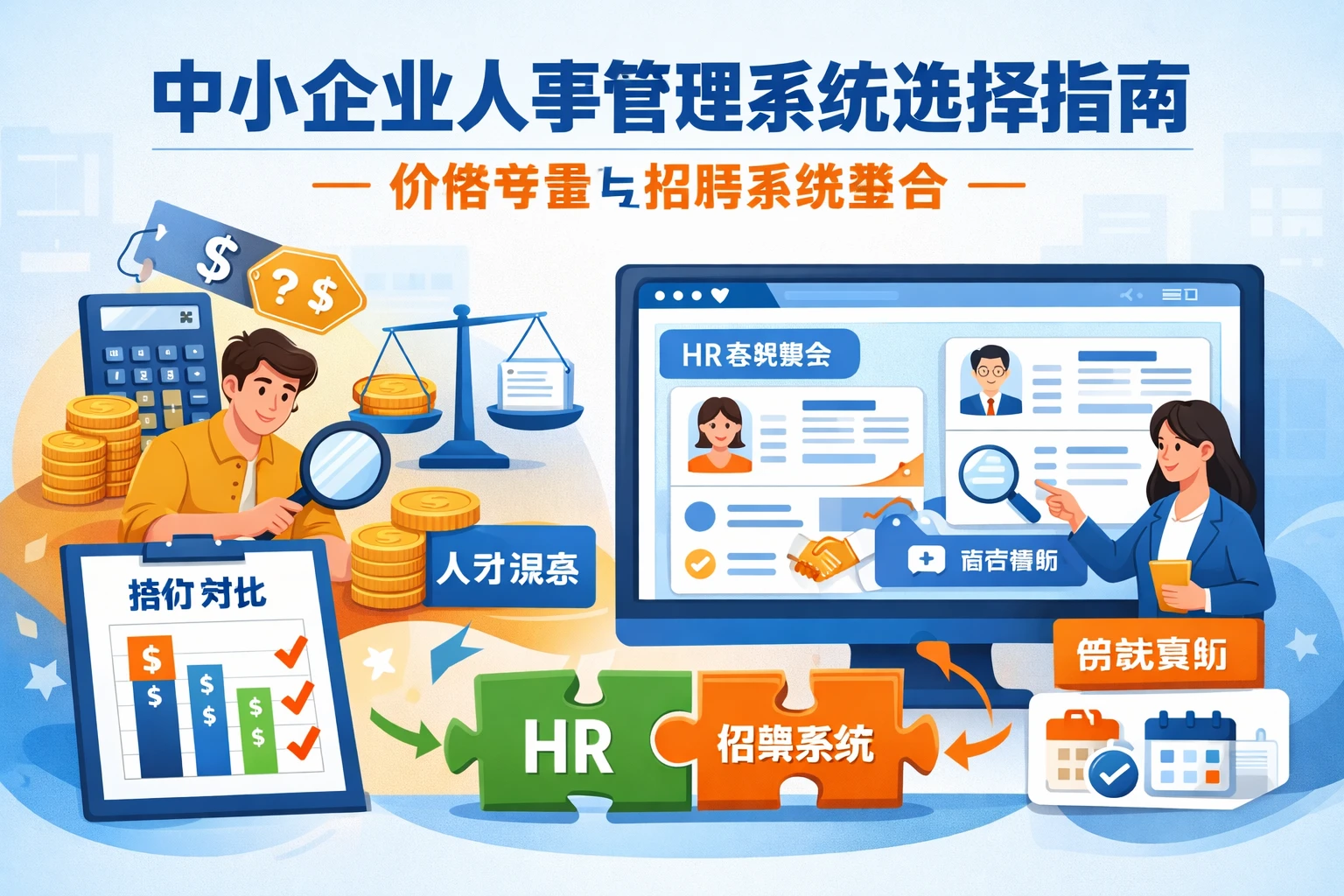 中小企业人事管理系统选择指南：价格考量与招聘系统整合