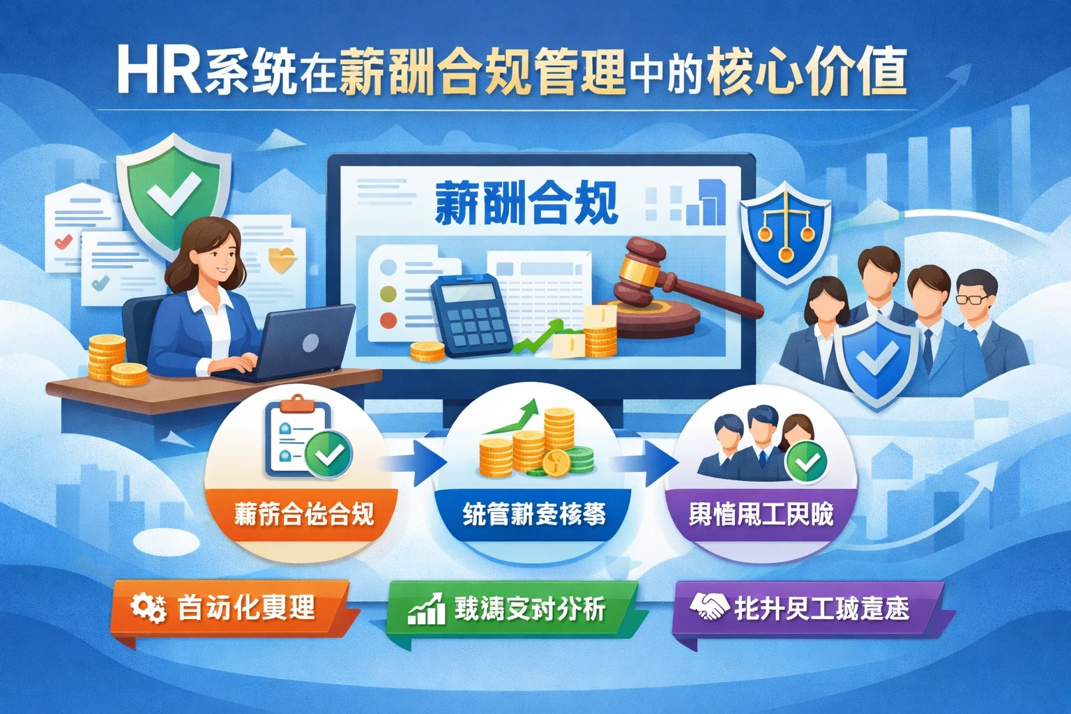 HR系统在薪酬合规管理中的核心价值