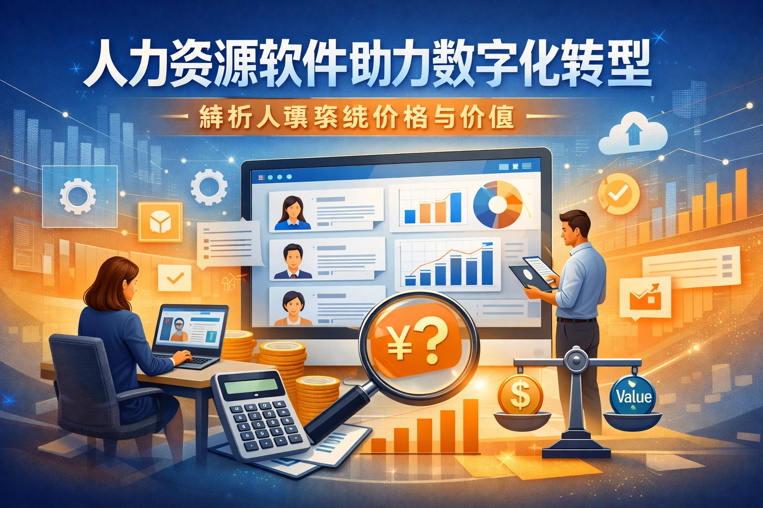 人力资源软件助力数字化转型：解析人事系统价格与价值