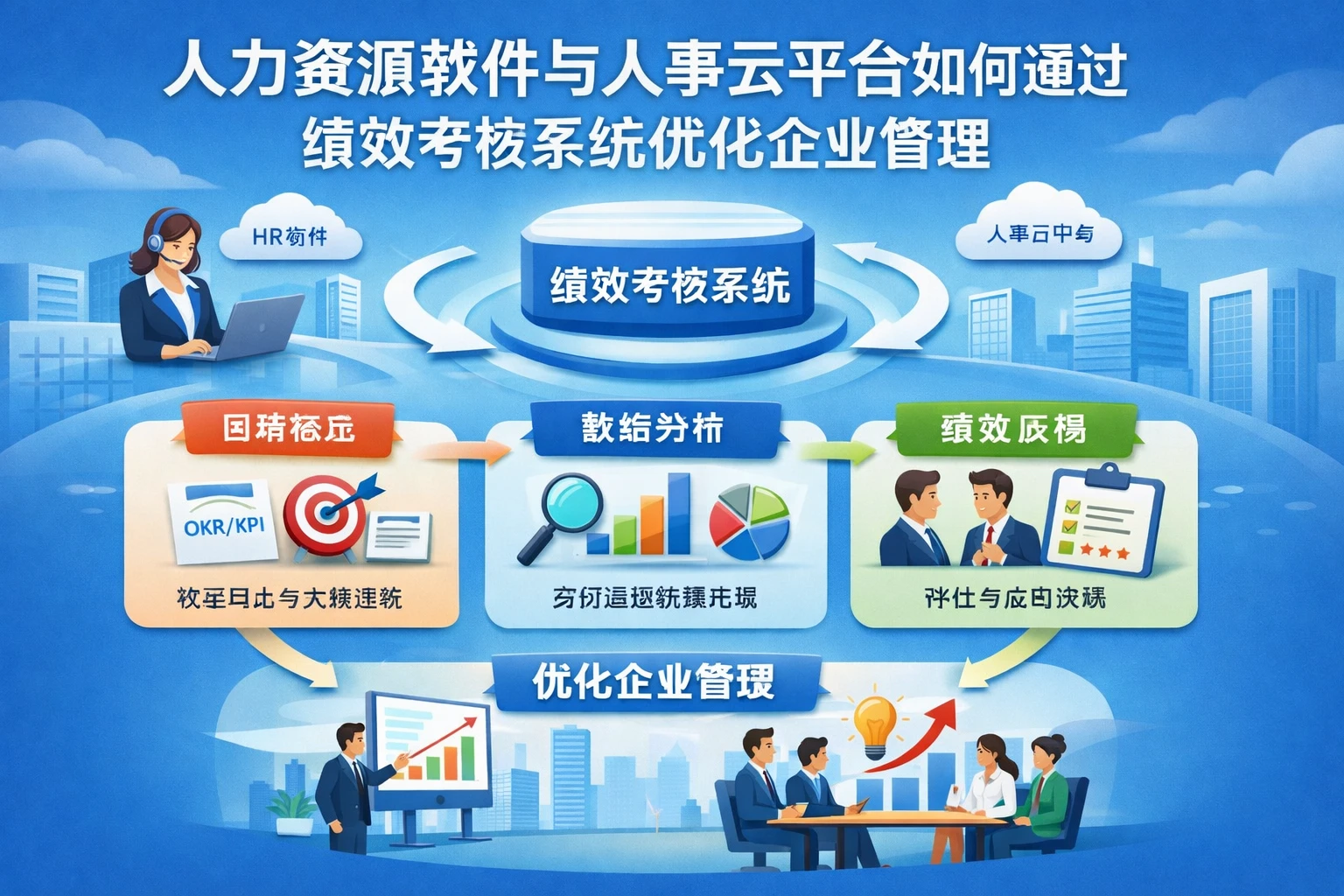 人力资源软件与人事云平台如何通过绩效考核系统优化企业管理