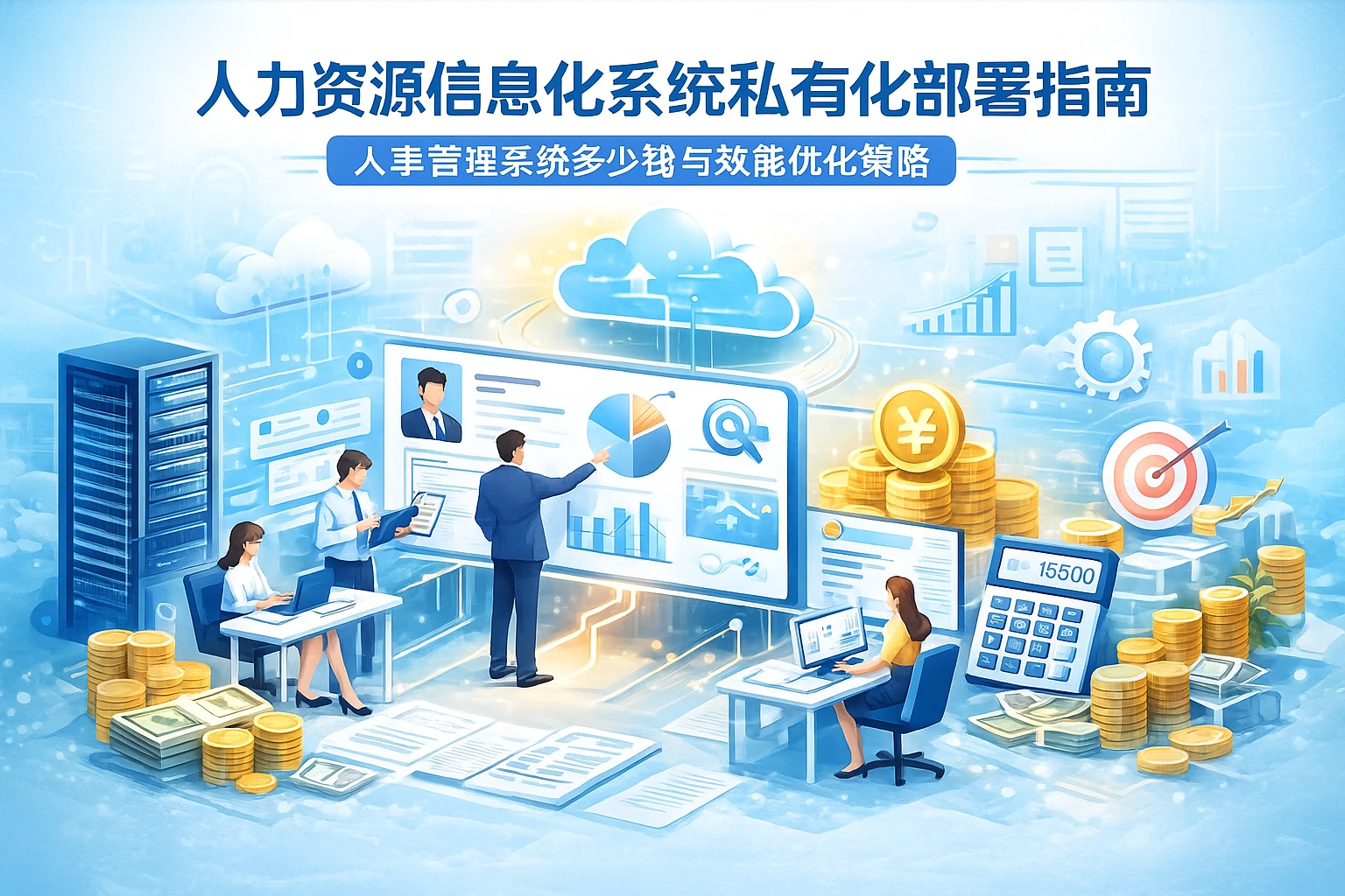 人力资源信息化系统私有化部署指南：人事管理系统多少钱与效能优化策略