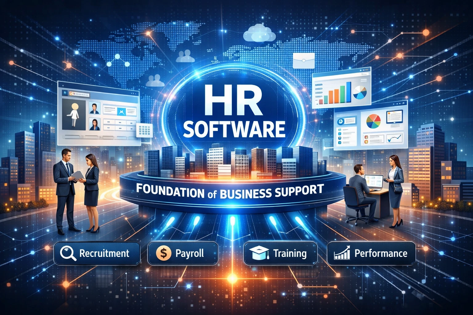 人力资源软件的基础支撑作用
