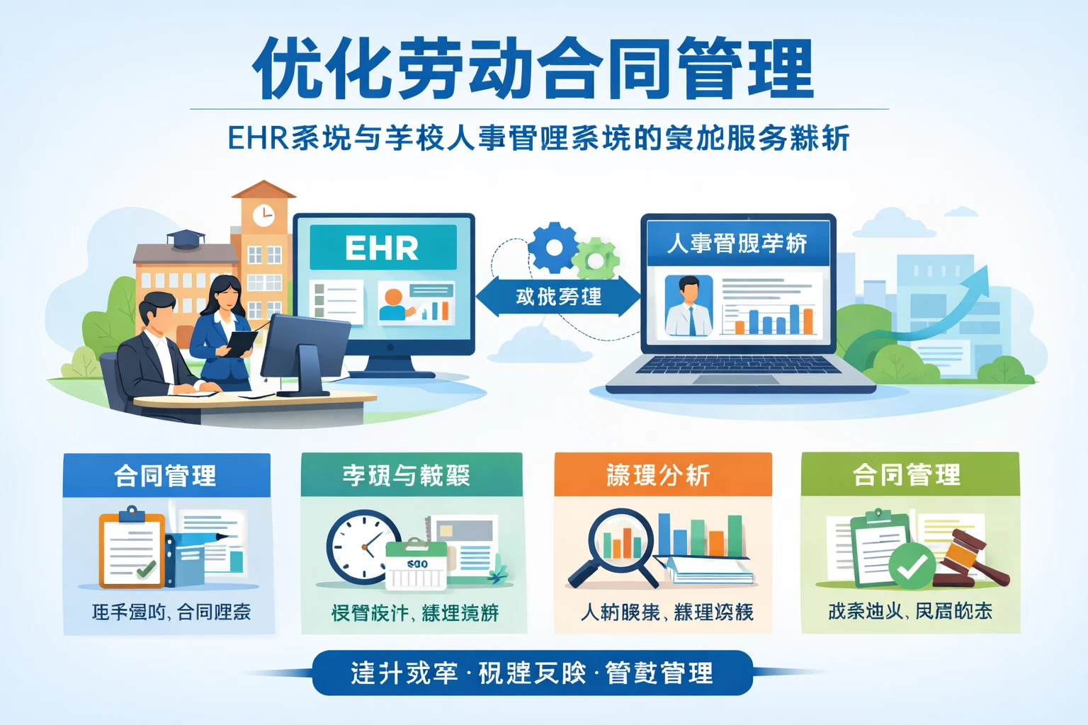 优化劳动合同管理：EHR系统与学校人事管理系统的实施服务解析