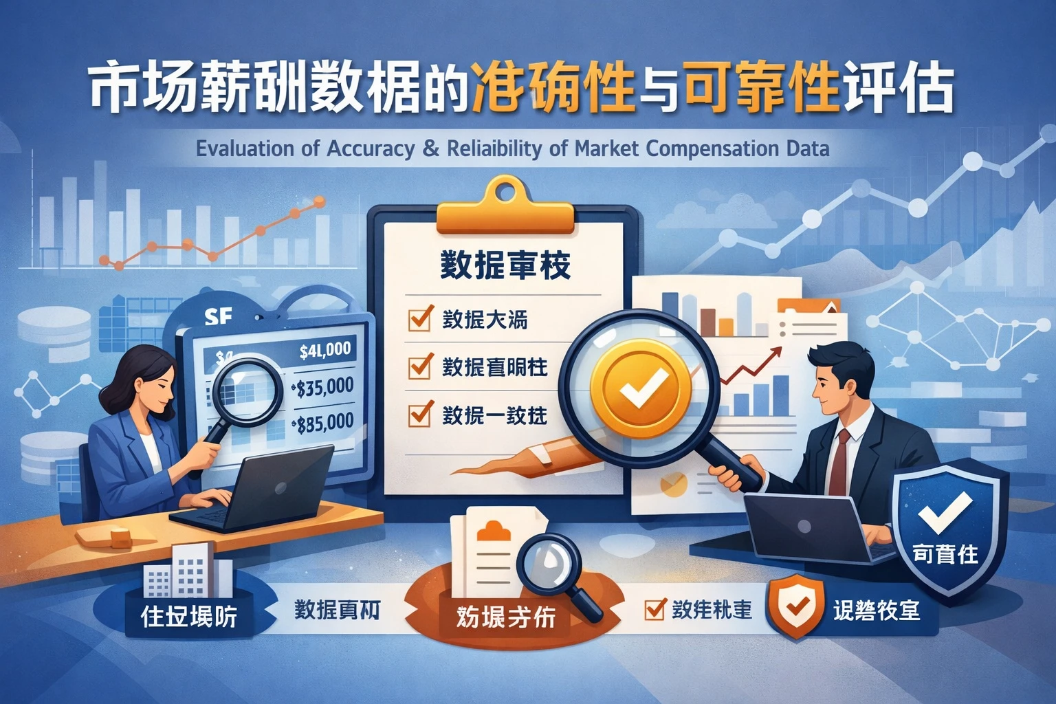 市场薪酬数据的准确性与可靠性评估