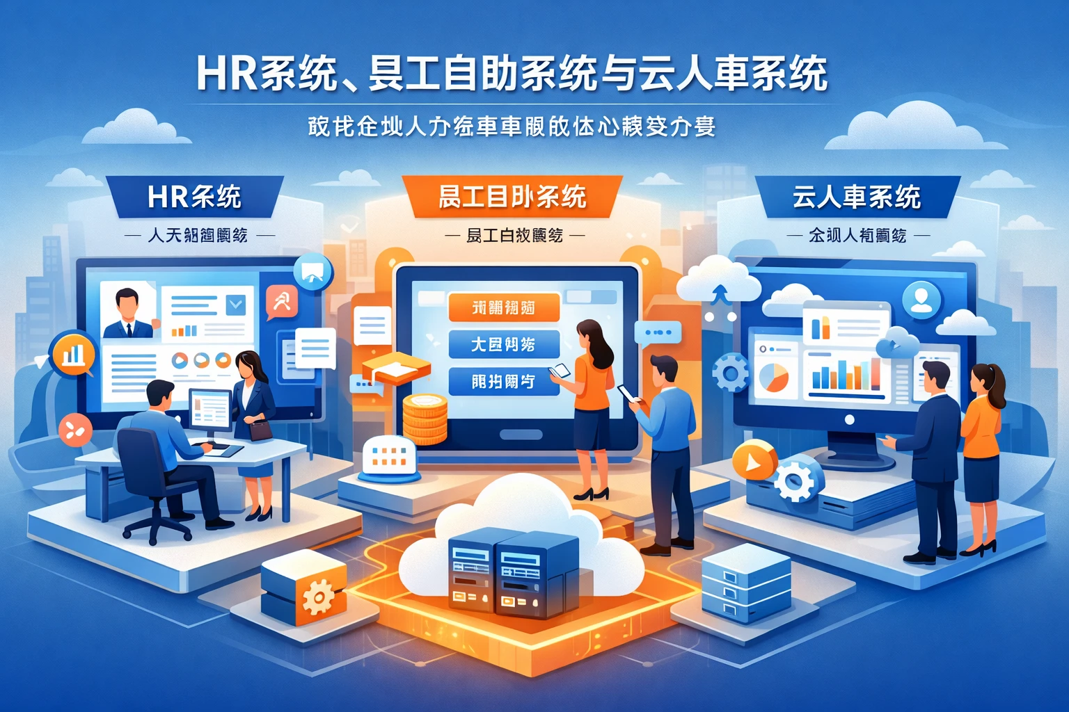 HR系统、员工自助系统与云人事系统：现代企业人力资源管理的核心解决方案