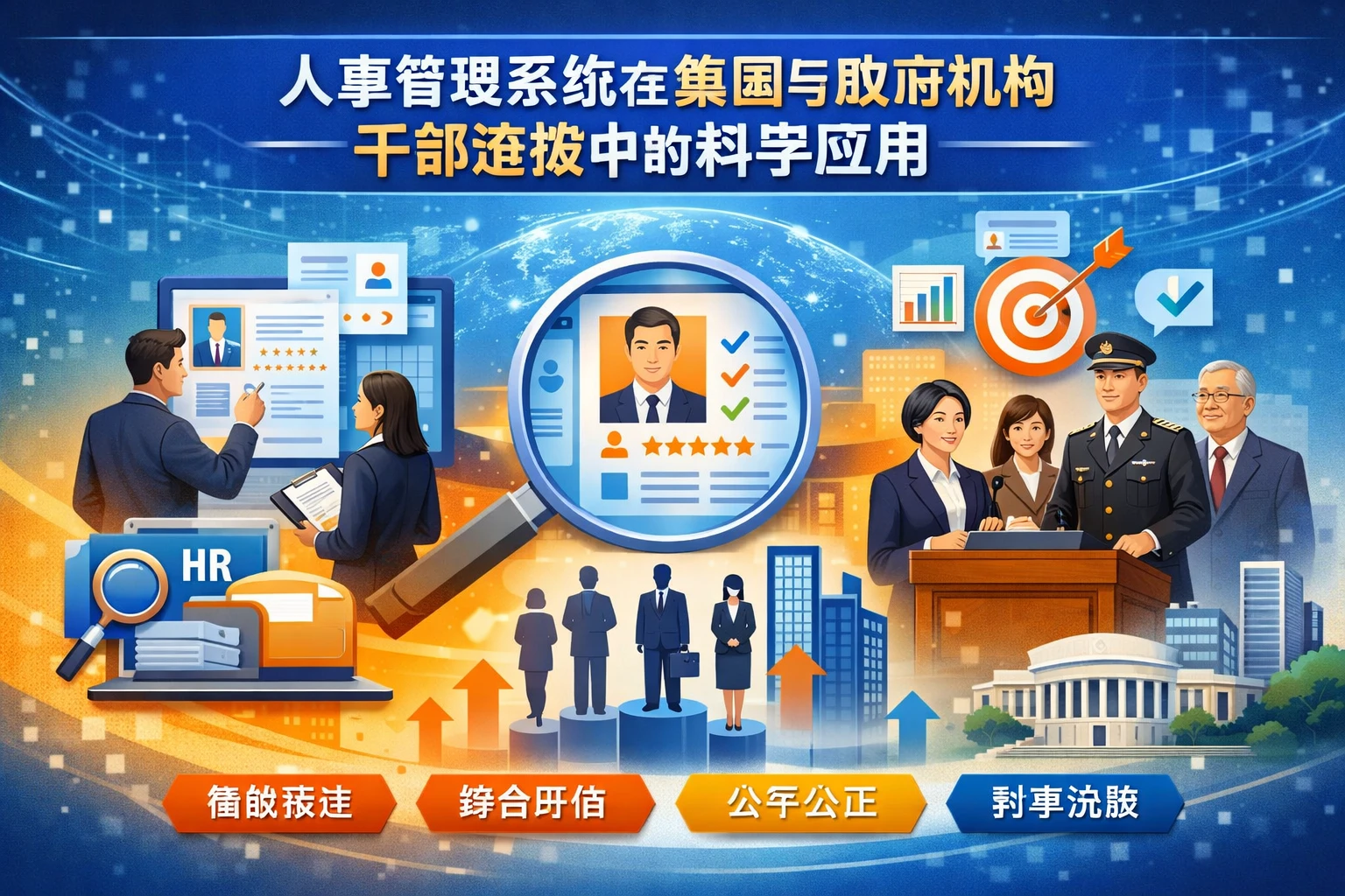 人事管理系统在集团与政府机构干部选拔中的科学应用