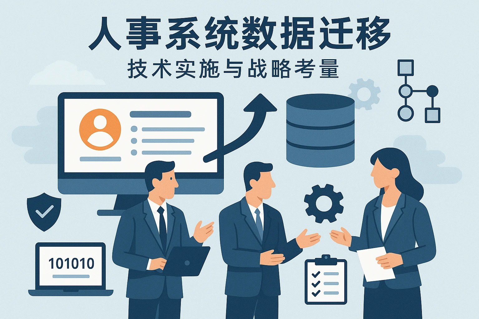 人事系统数据迁移：技术实施与战略考量