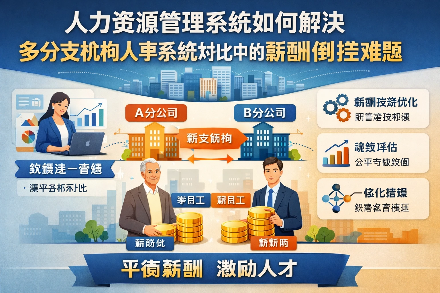 人力资源管理系统如何解决多分支机构人事系统对比中的薪酬倒挂难题