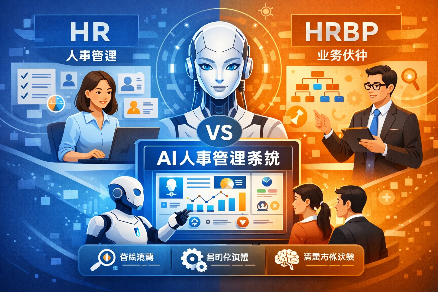 探索人力资源信息化系统中HR与HRBP的差异及AI人事管理系统的价值
