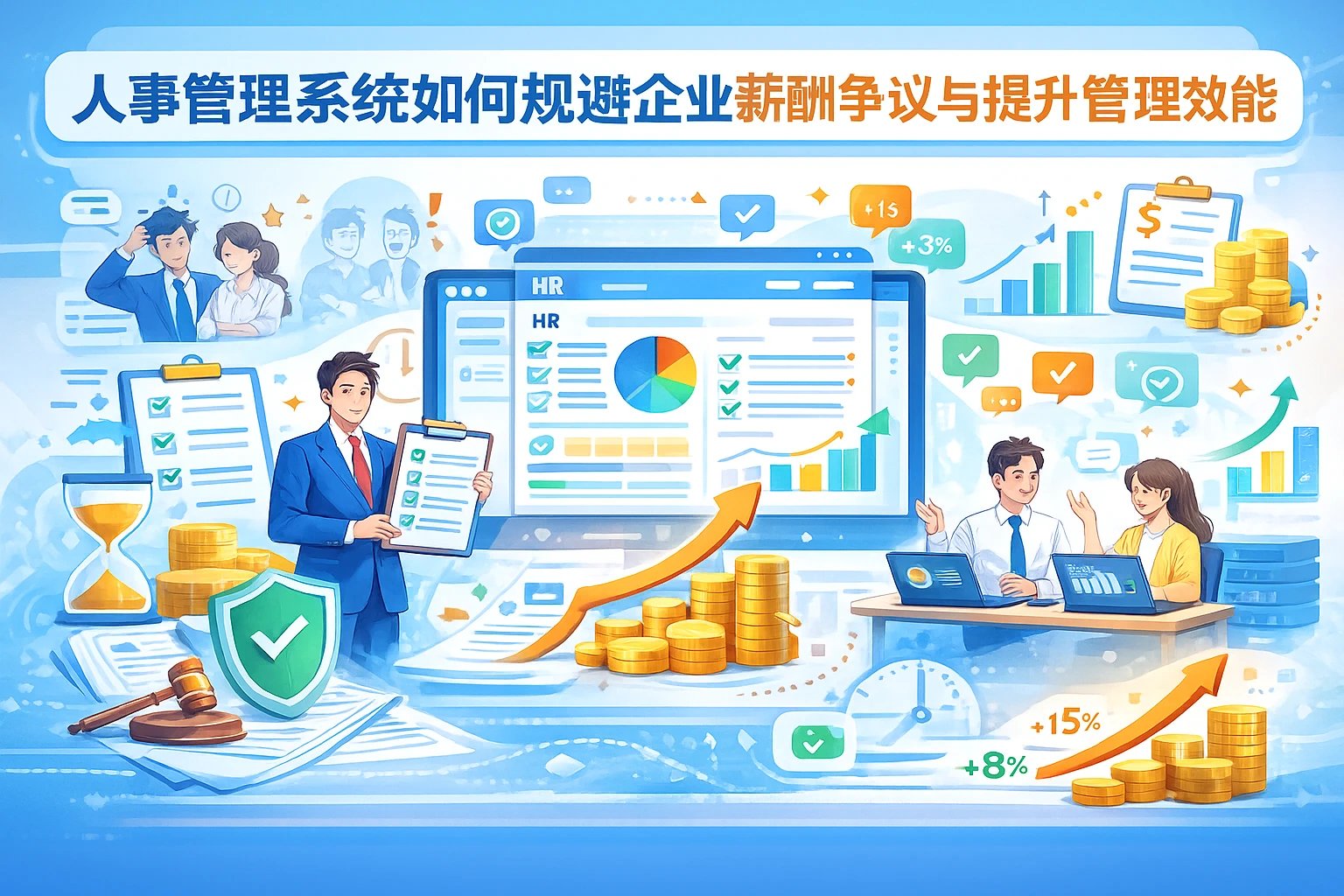 人事管理系统如何规避企业薪酬争议与提升管理效能