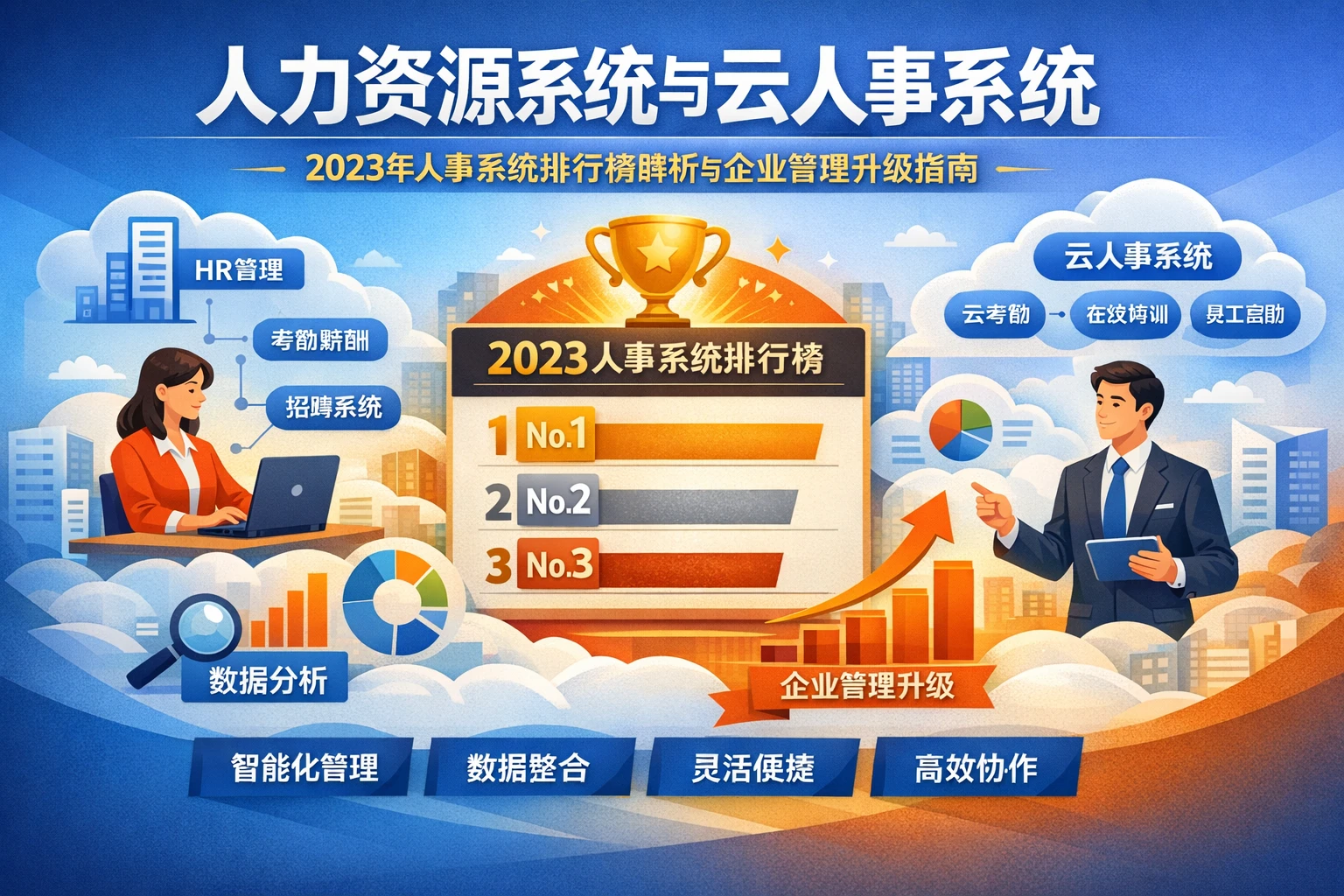 人力资源系统与云人事系统：2023年人事系统排行榜解析与企业管理升级指南