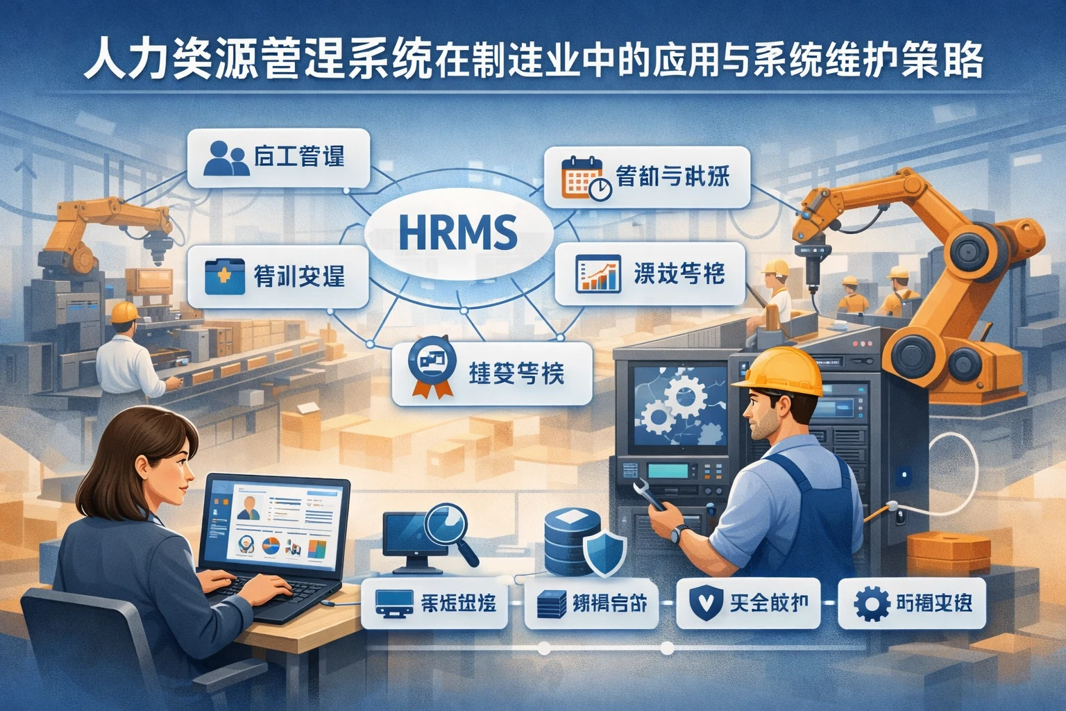 人力资源管理系统在制造业中的应用与系统维护策略