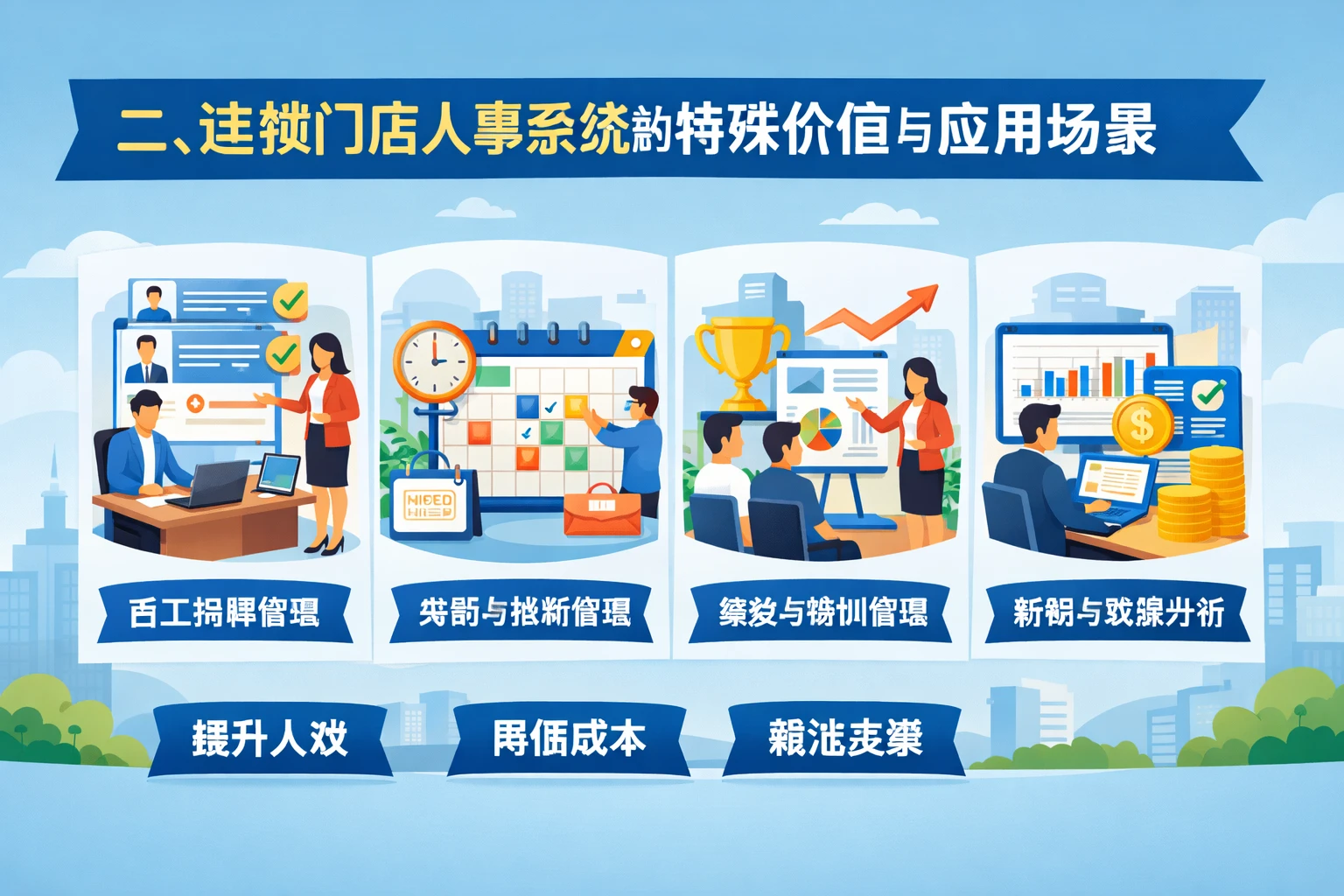 二、连锁门店人事系统的特殊价值与应用场景