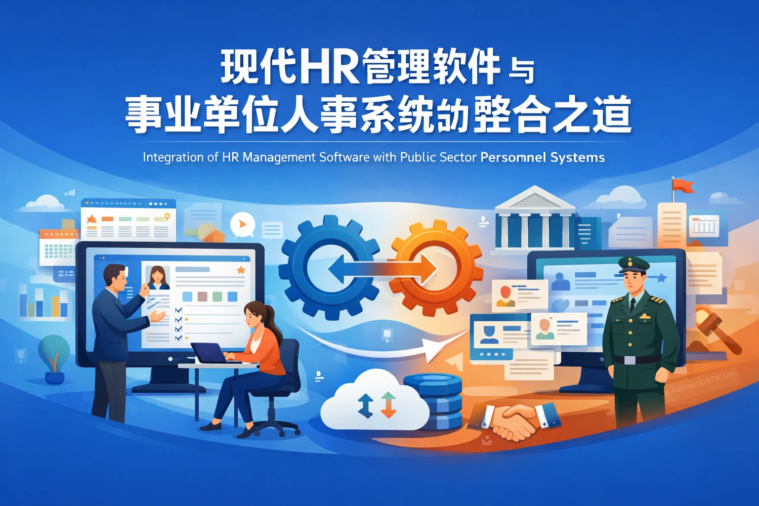 现代HR管理软件与事业单位人事系统的整合之道