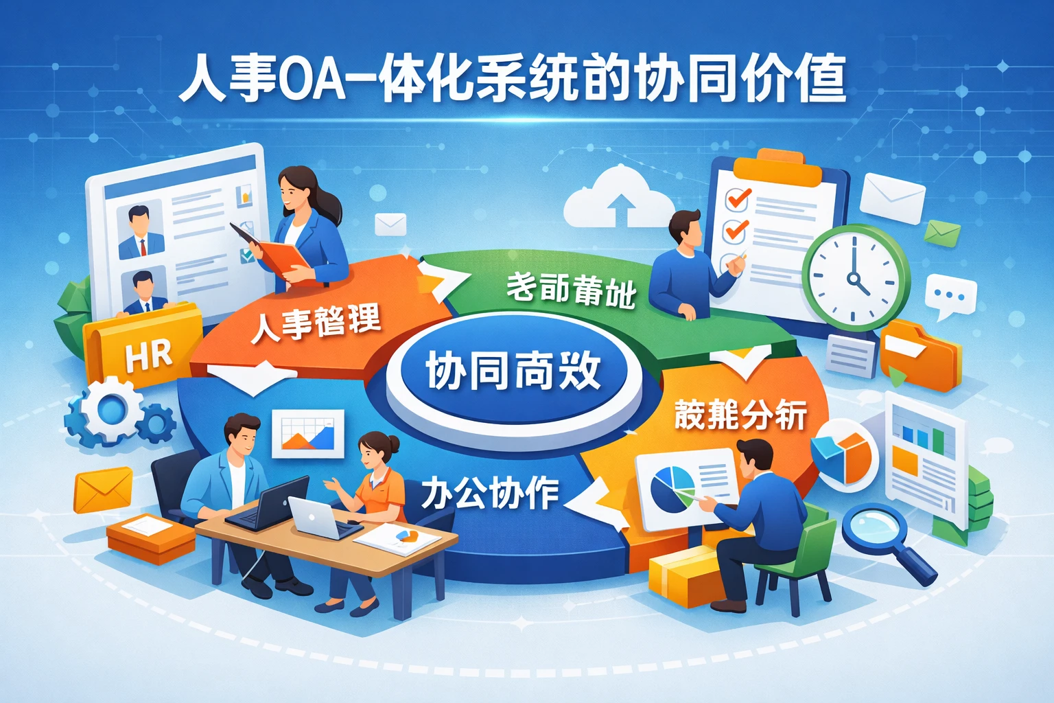 人事OA一体化系统的协同价值