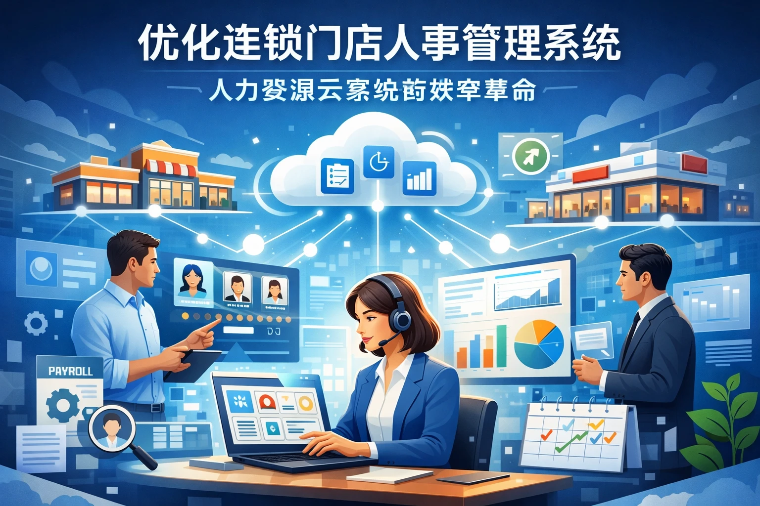 优化连锁门店人事管理系统：人力资源云系统的效率革命