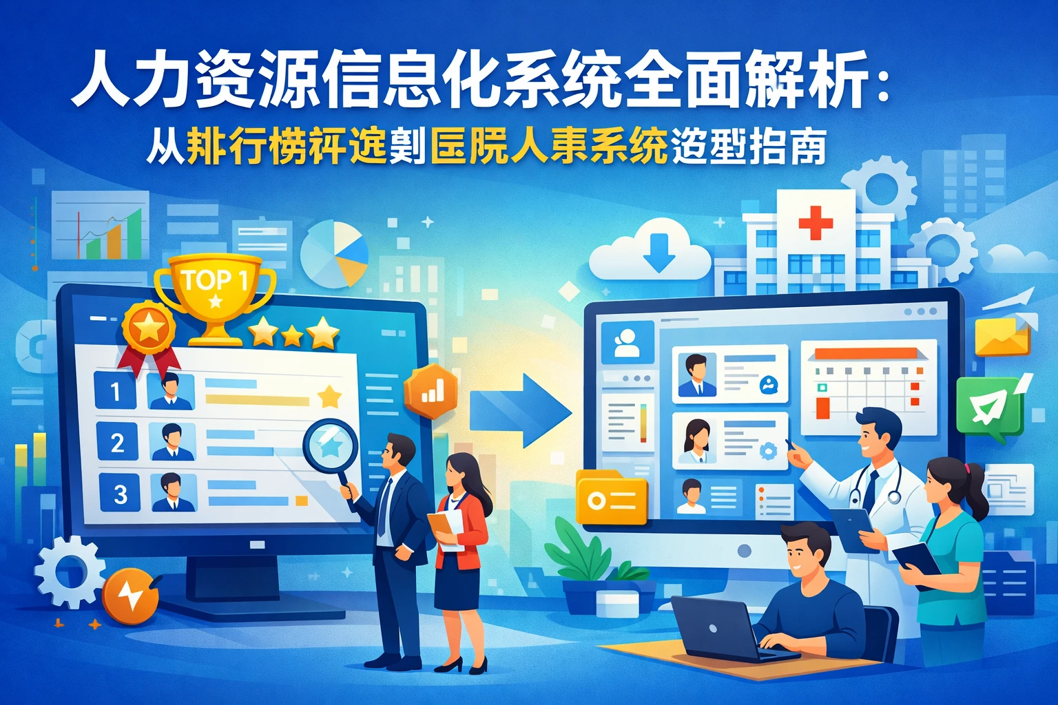 人力资源信息化系统全面解析：从排行榜评选到医院人事系统选型指南