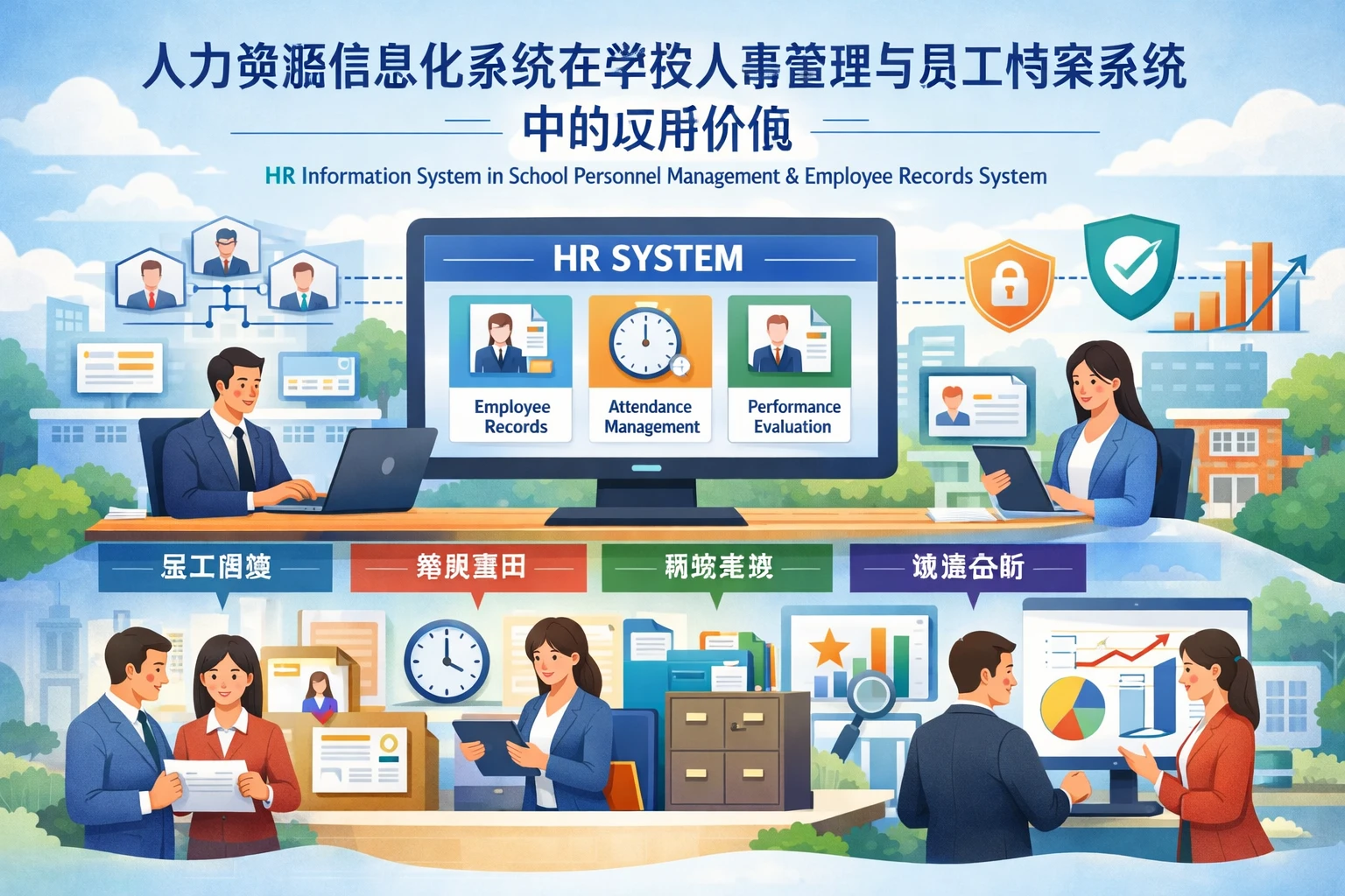 人力资源信息化系统在学校人事管理与员工档案系统中的应用价值