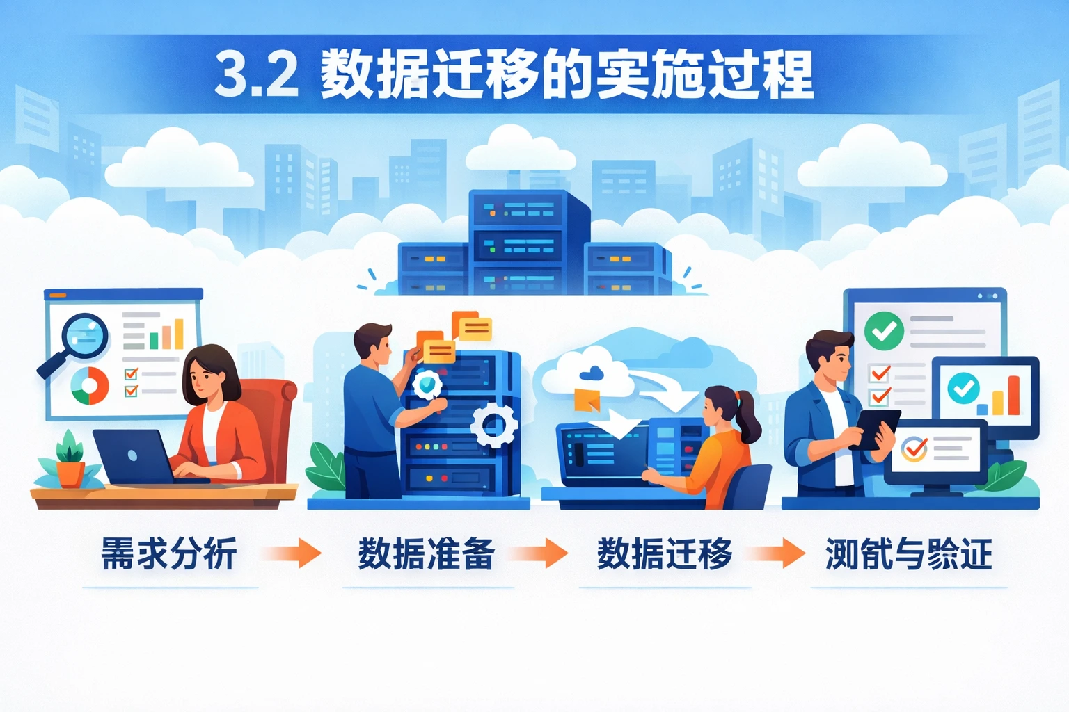 3.2 数据迁移的实施过程