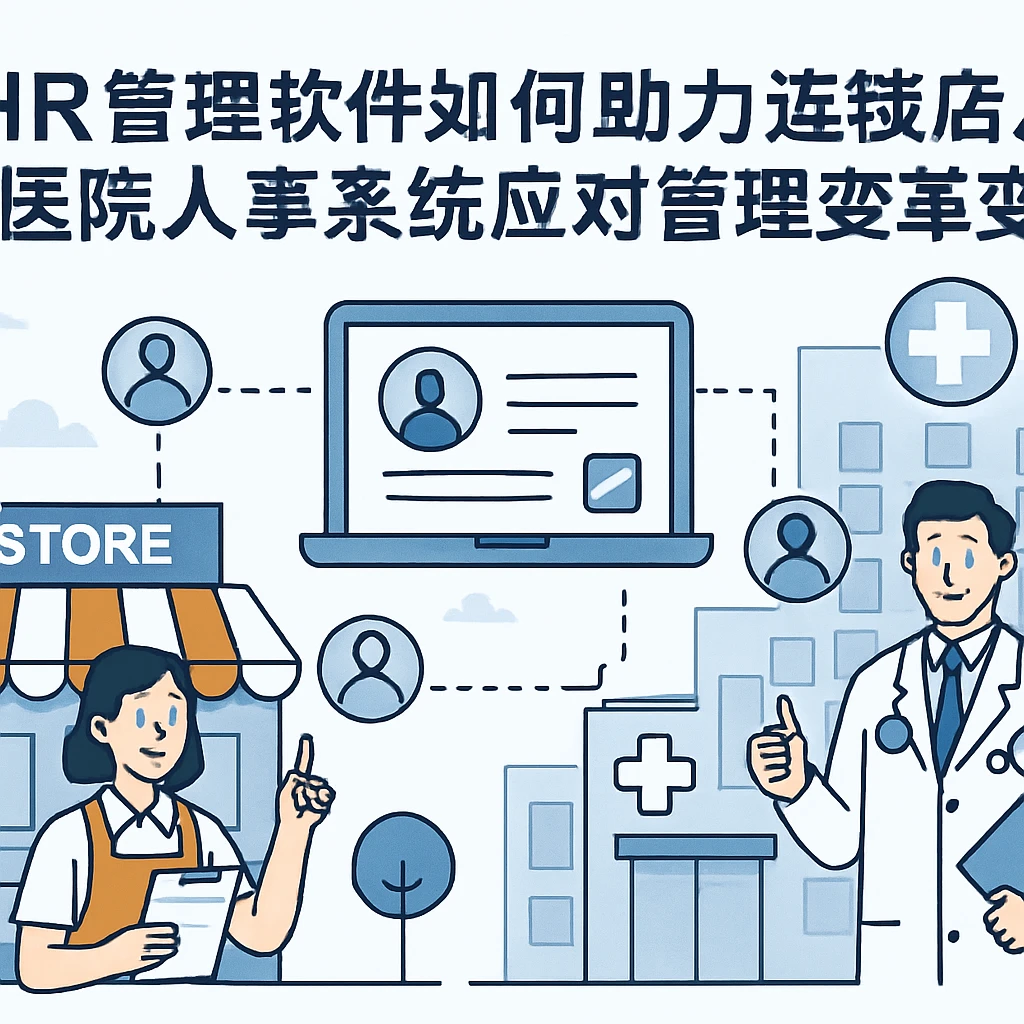HR管理软件如何助力连锁门店与医院人事系统应对管理变革
