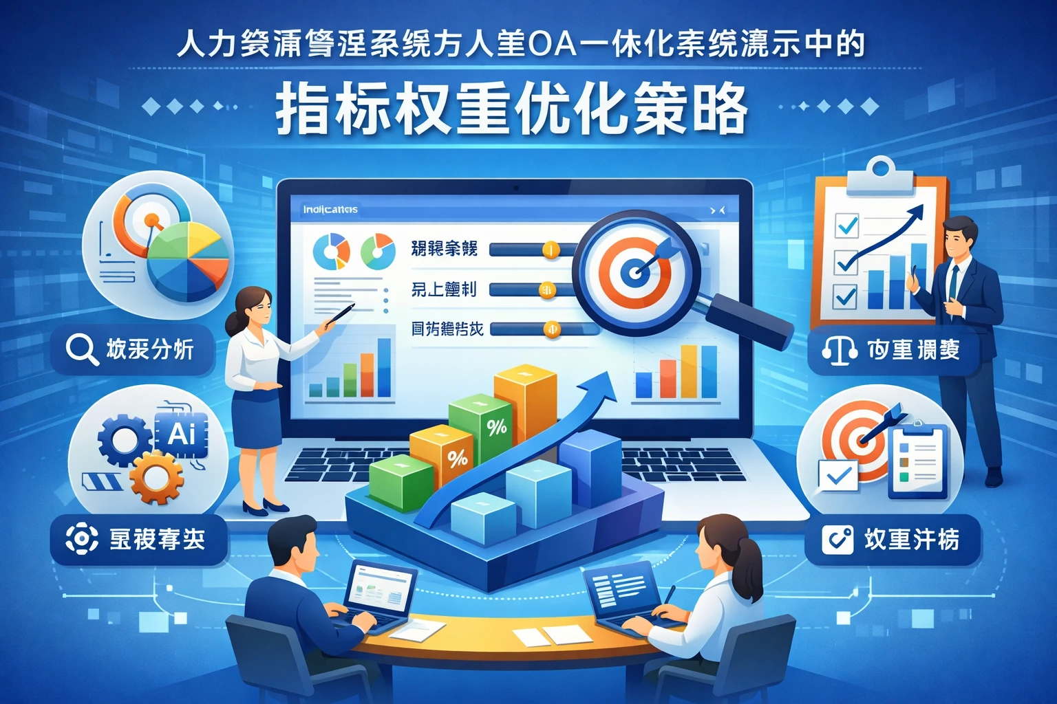 人力资源管理系统与人事OA一体化系统演示中的指标权重优化策略