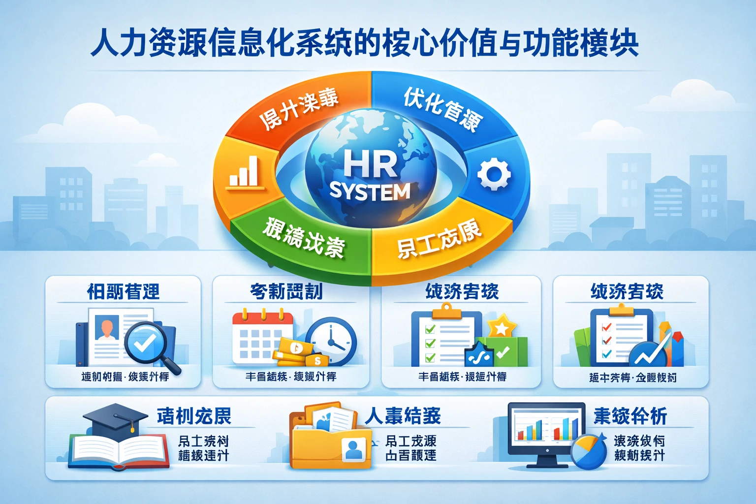 人力资源信息化系统的核心价值与功能模块