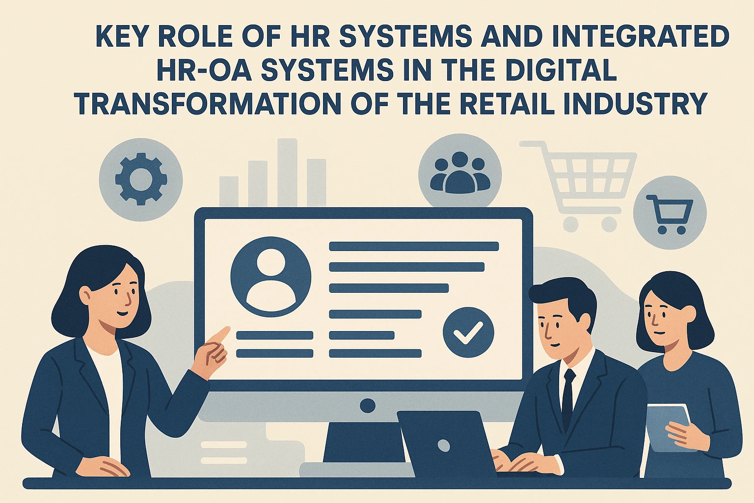 HR系统与人事OA一体化系统在零售业数字化转型中的关键作用