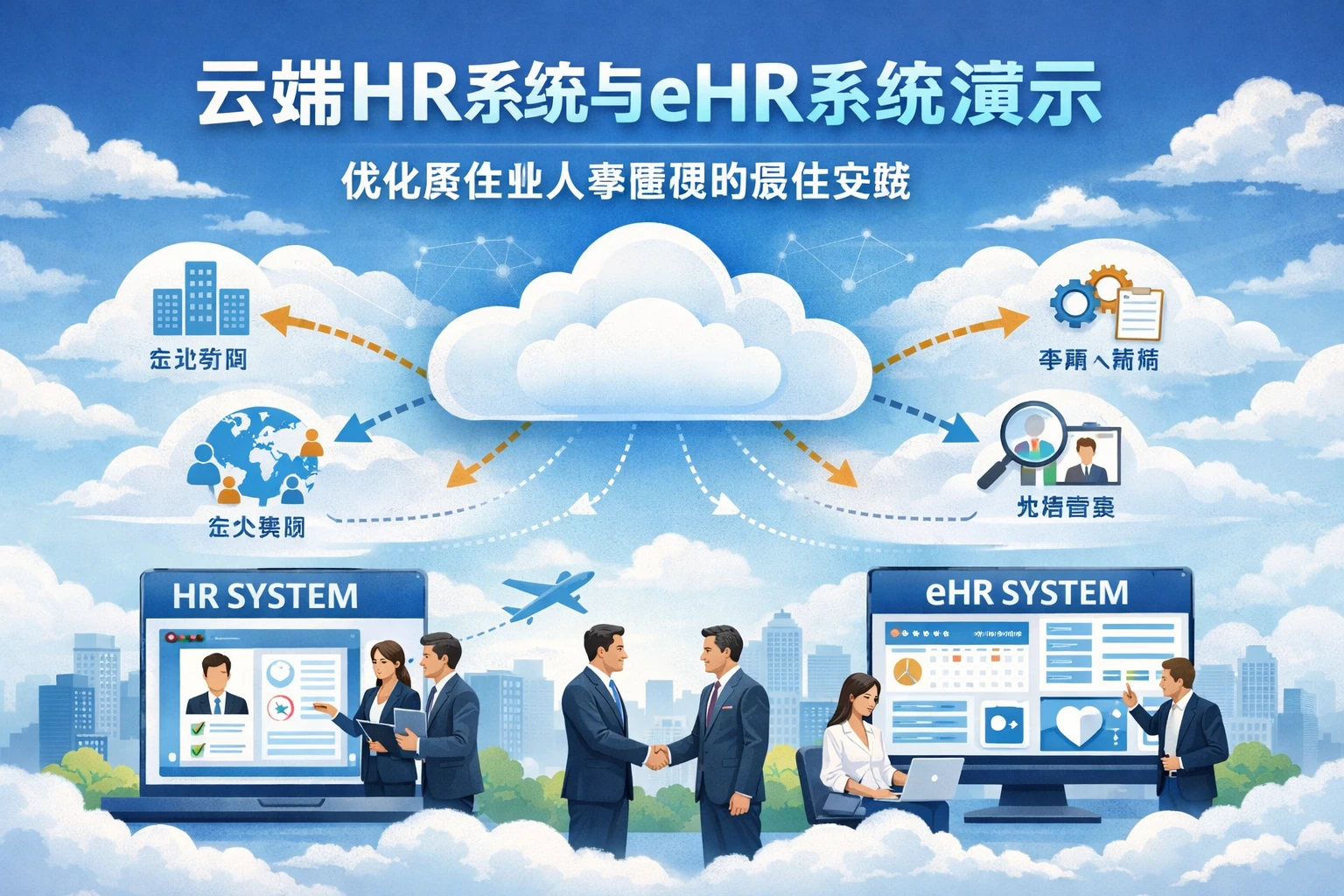 云端HR系统与eHR系统演示：优化跨企业人事管理的最佳实践