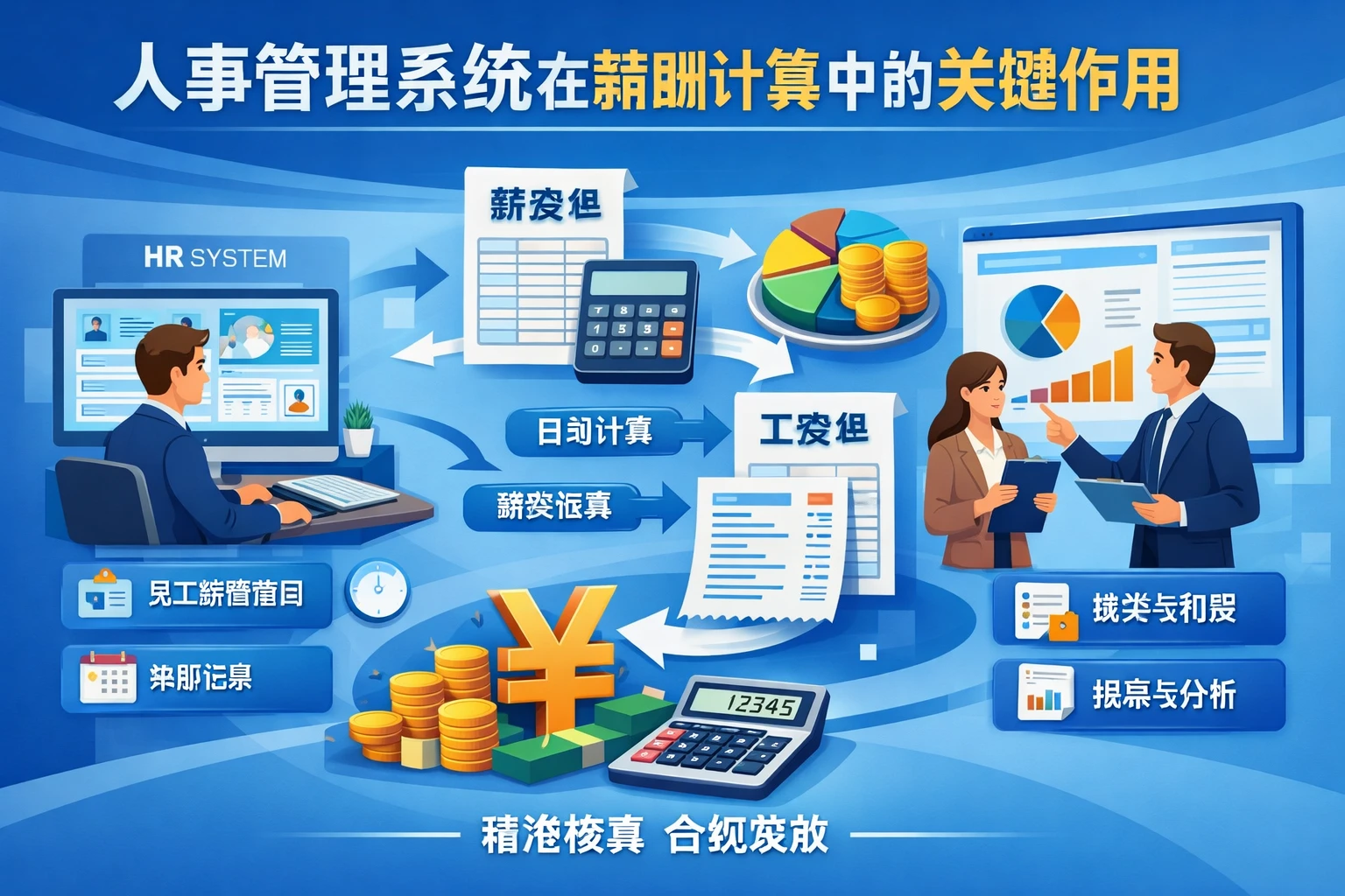 人事管理系统在薪酬计算中的关键作用