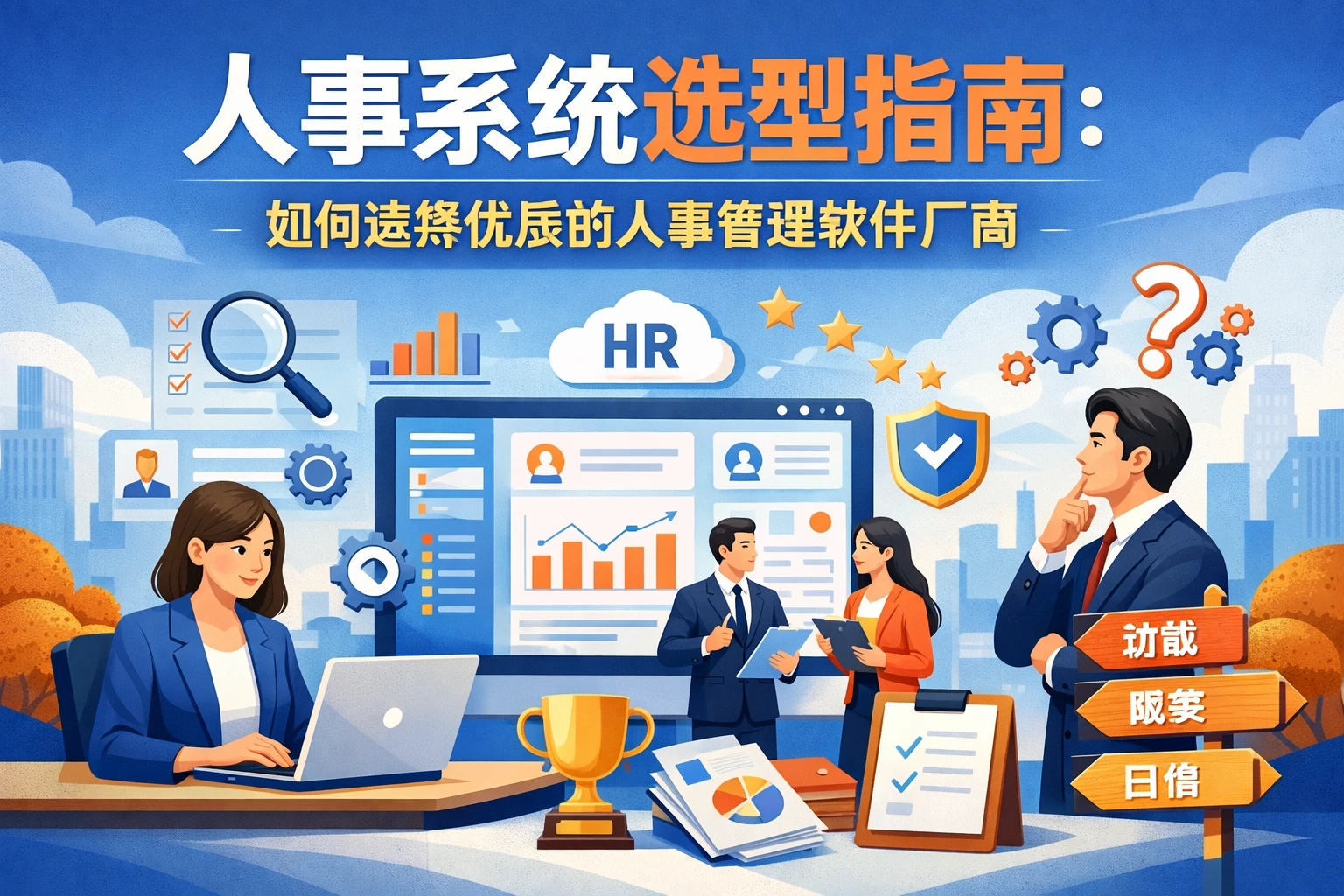 人事系统选型指南：如何选择优质的人事管理软件厂商