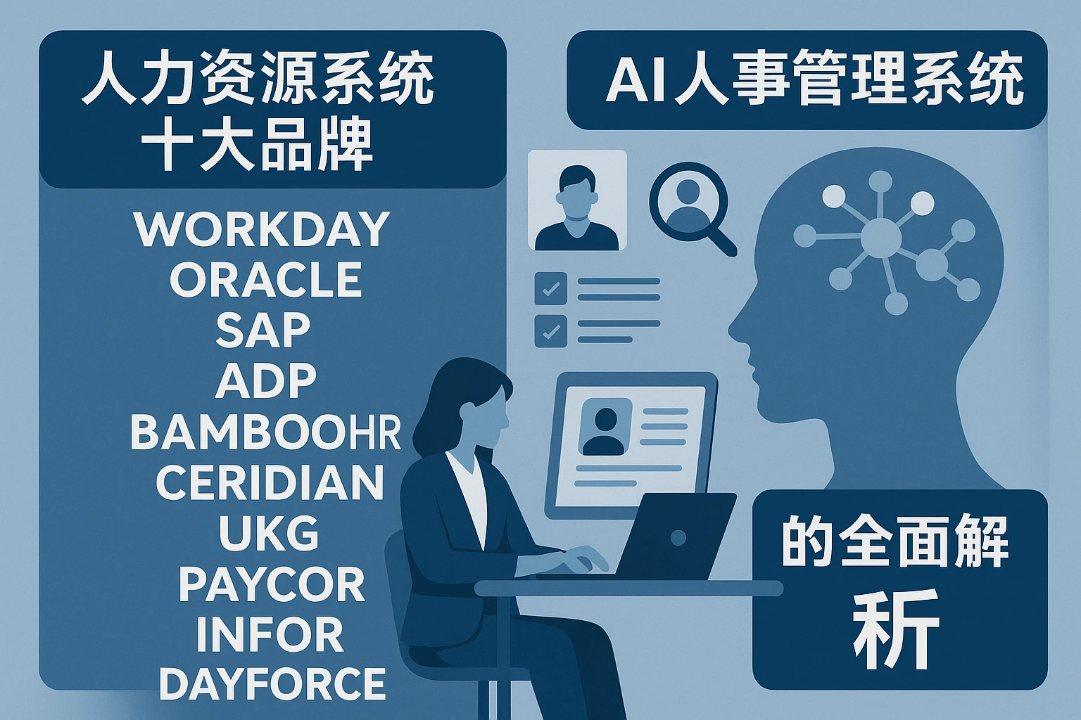 人力资源系统十大品牌与AI人事管理系统的全面解析