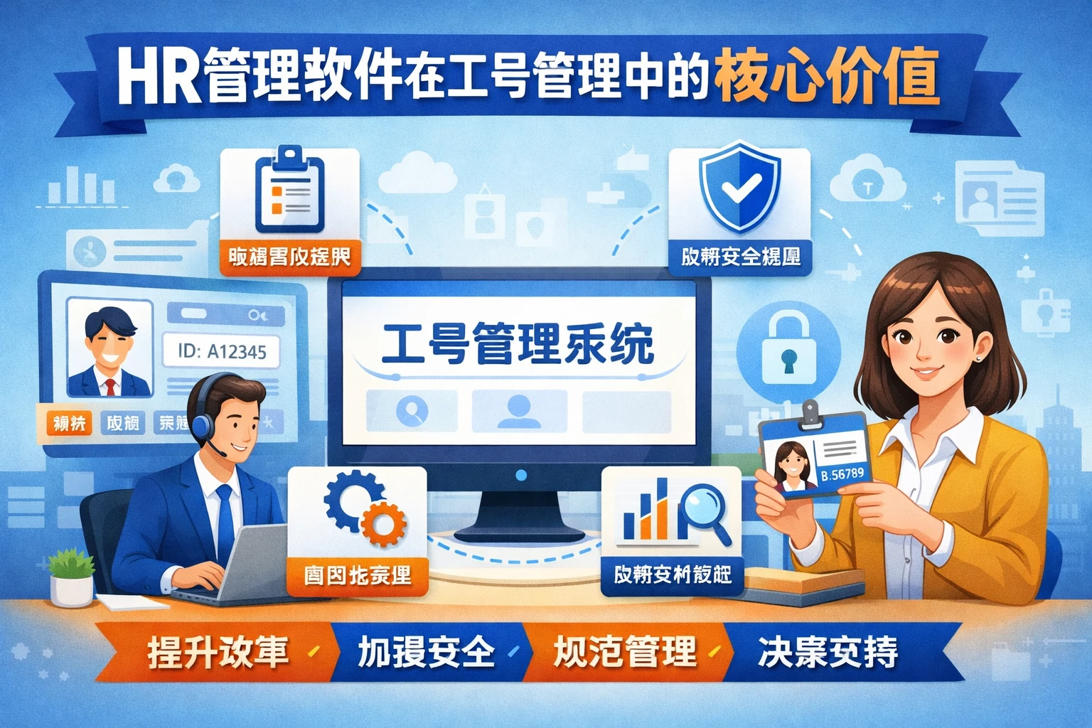 HR管理软件在工号管理中的核心价值